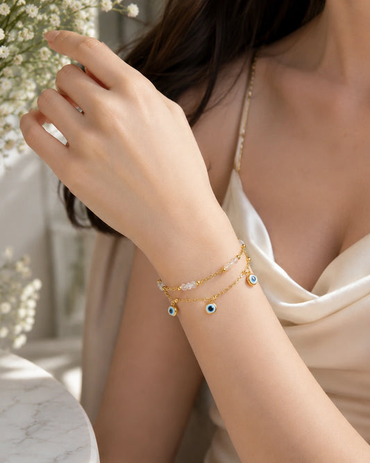 Evil Eye Charm Accessory (Bracelet/Anklet)