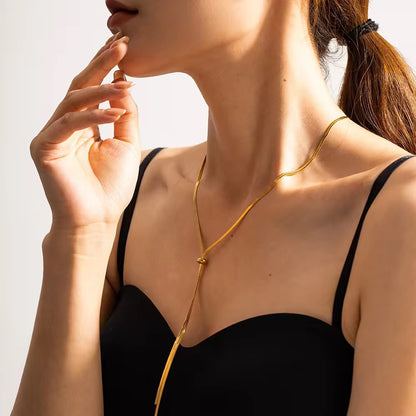 Golden Drop Necklace