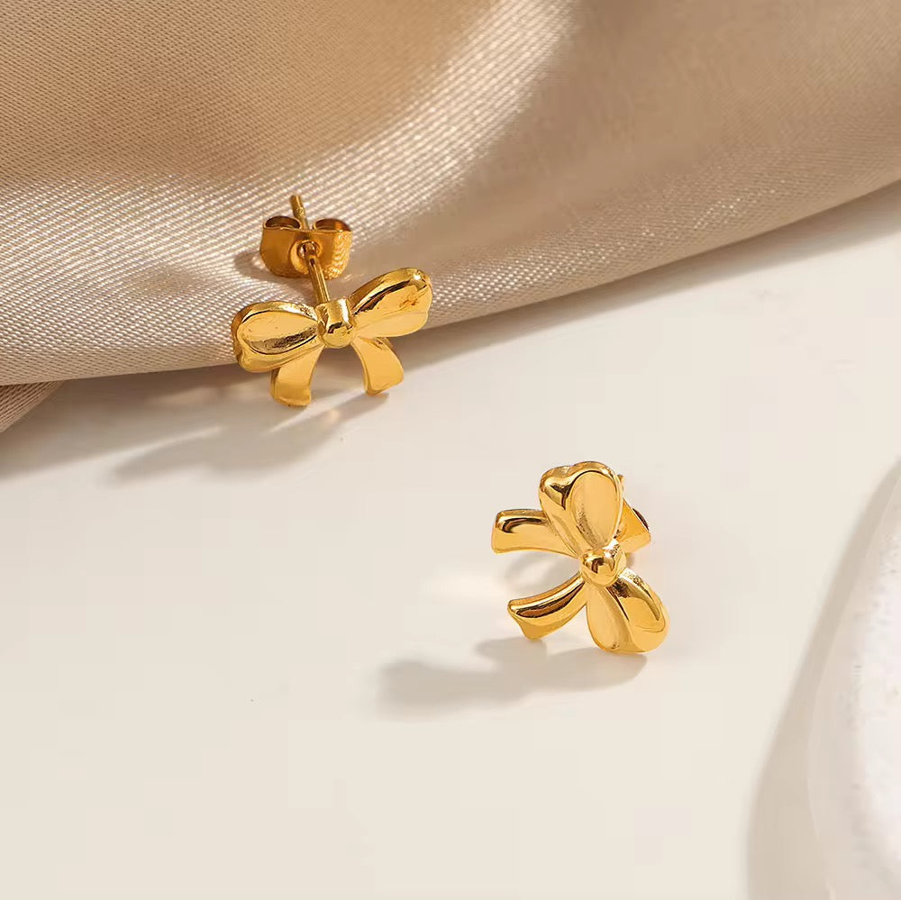 Dainty Bow Earrings