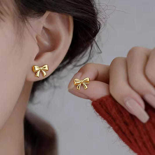 Dainty Bow Earrings