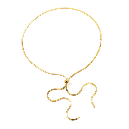 Golden Drop Necklace