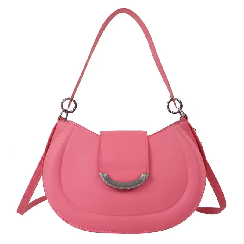 Rosé Curve Hand Bag