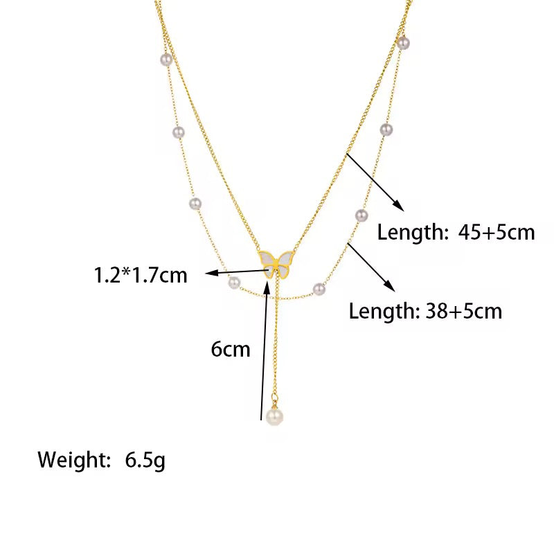 Butterfly Gleam Necklace