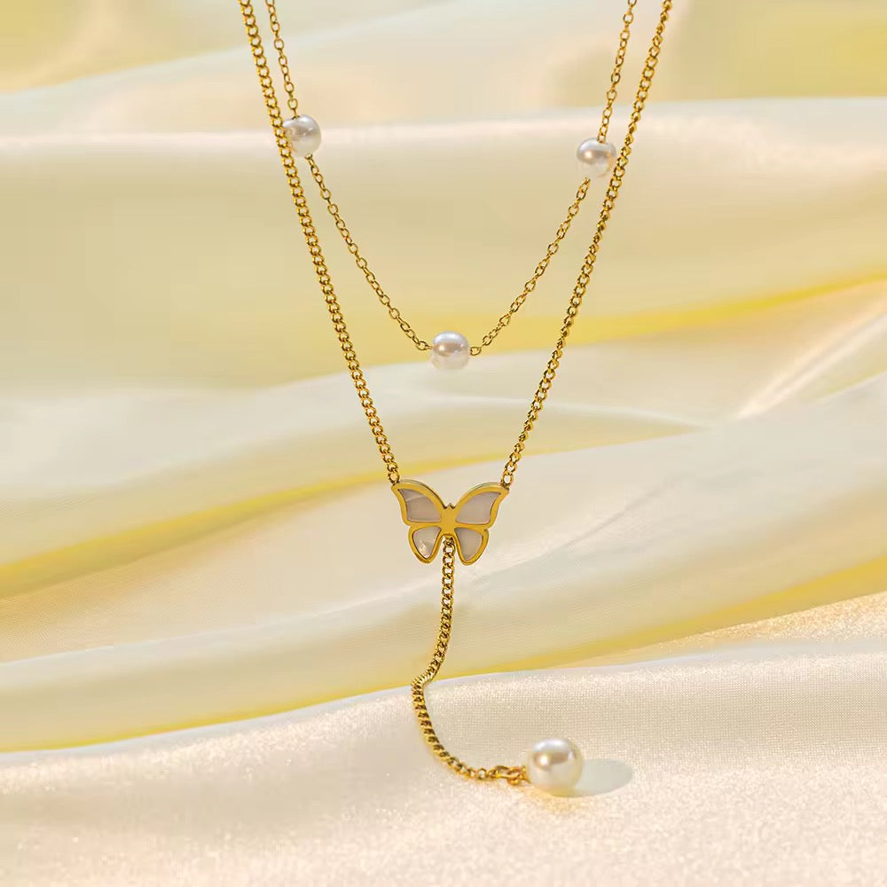 Butterfly Gleam Necklace