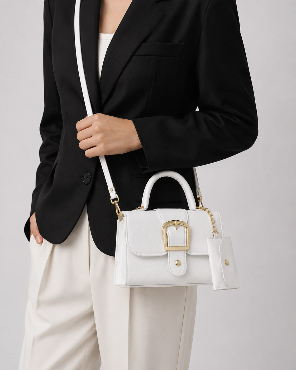 Candy Buckle Hand Bag