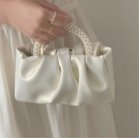 Luminous Pearl Gather Bag