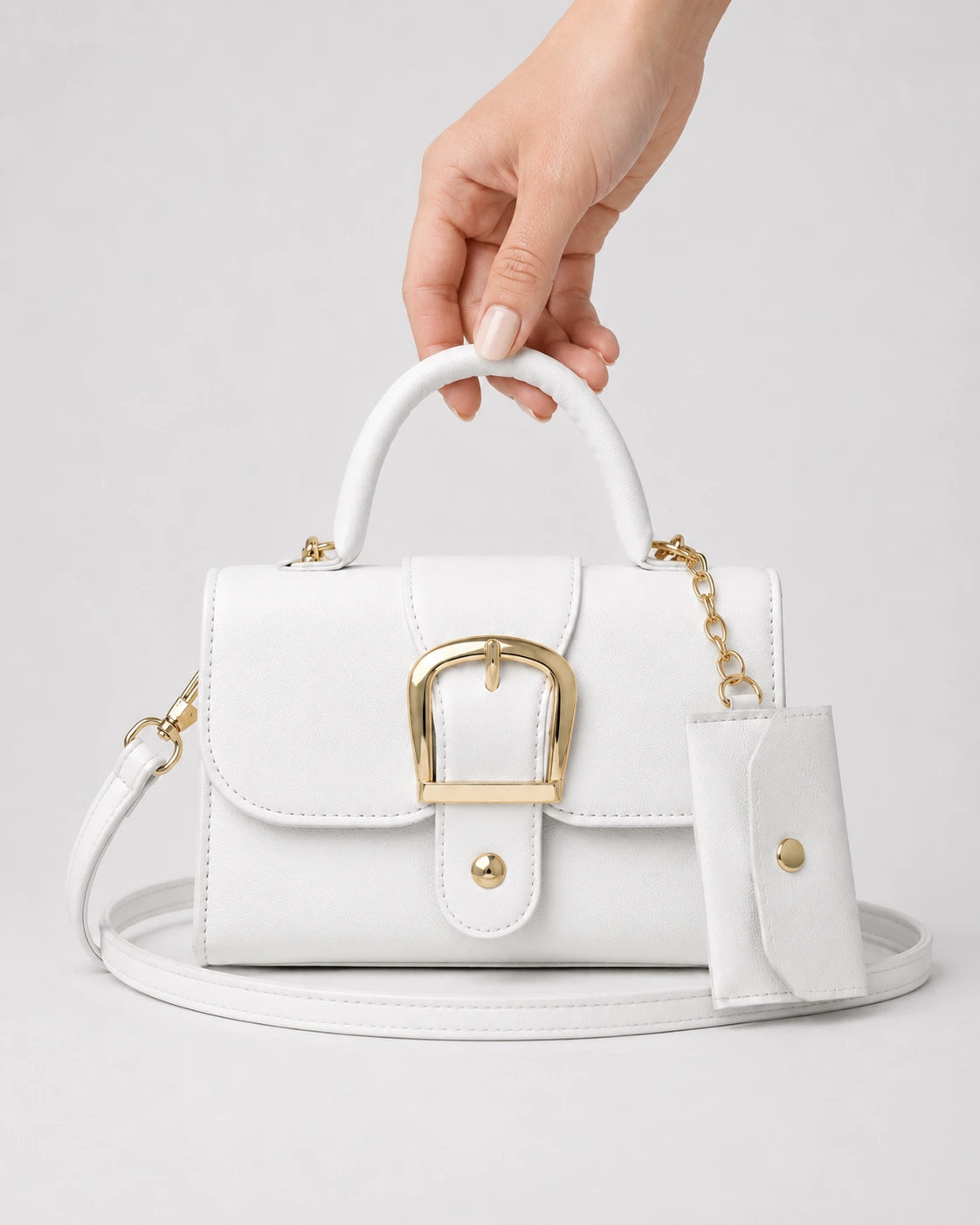 Candy Buckle Hand Bag