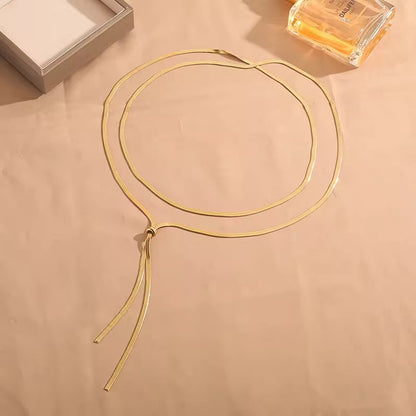 Golden Drop Necklace
