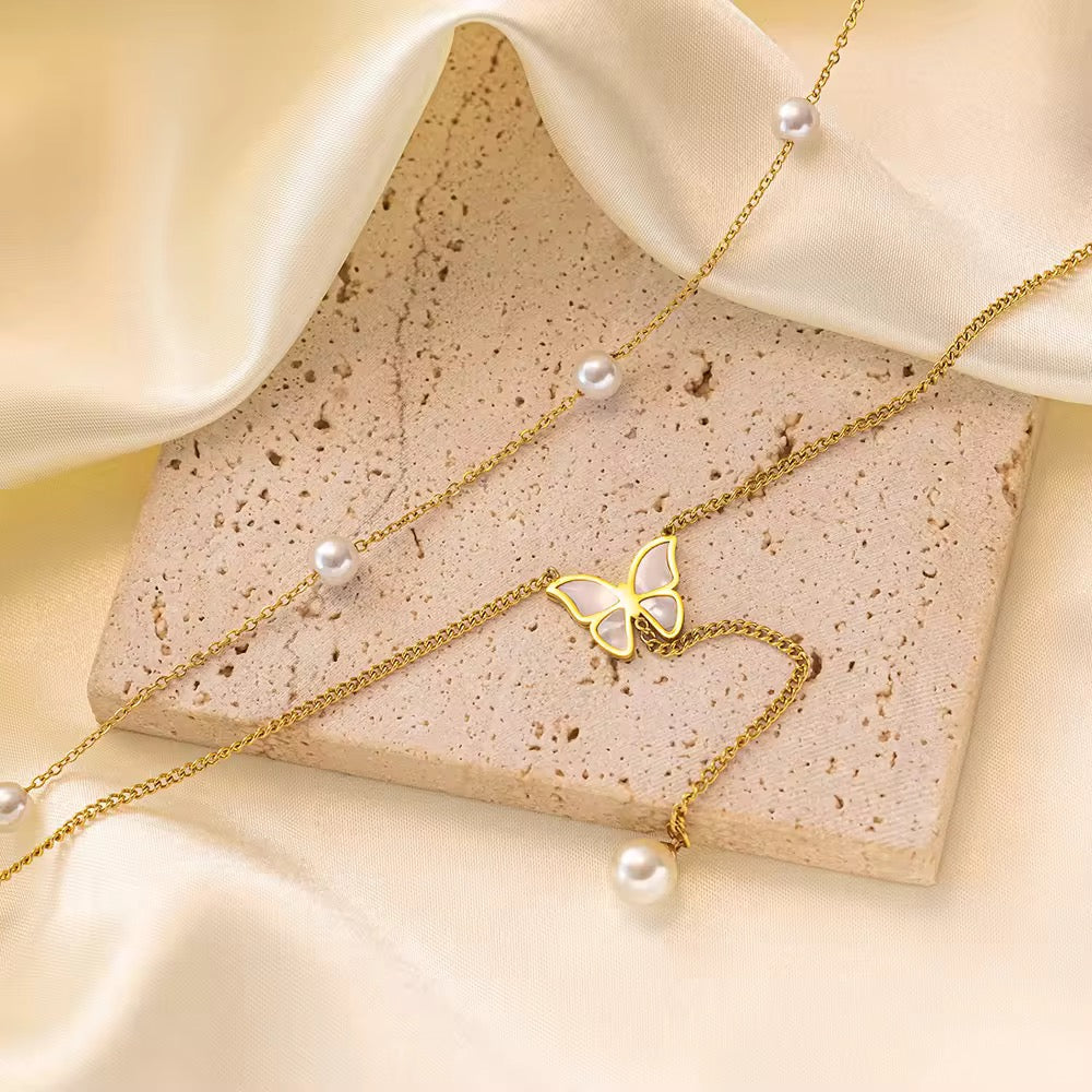 Butterfly Gleam Necklace