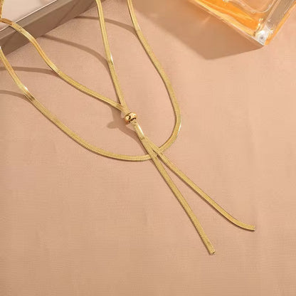 Golden Drop Necklace
