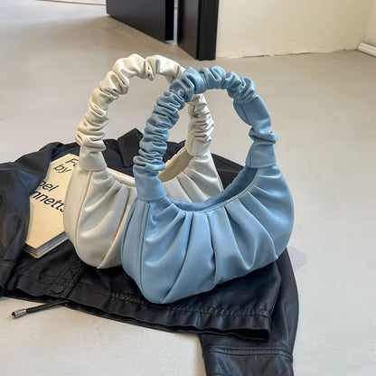 Azure Crescent Bag