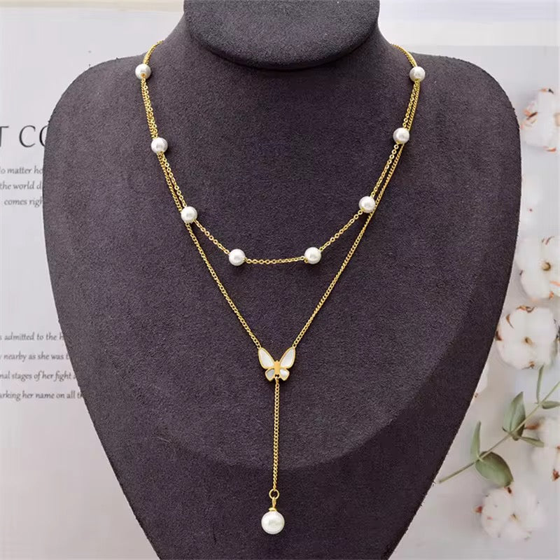 Butterfly Gleam Necklace