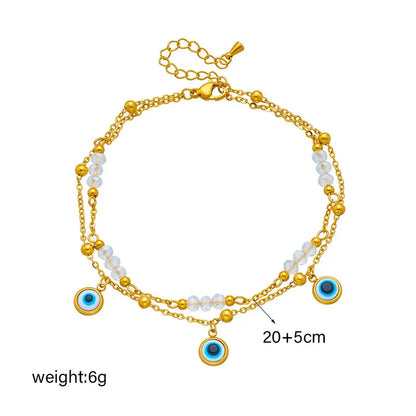 Evil Eye Charm Accessory (Bracelet/Anklet)
