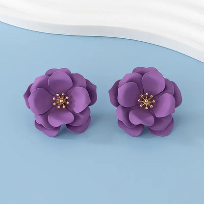 Mystic Bloom Stud Earrings