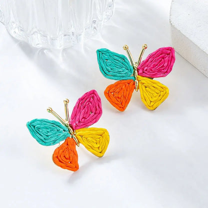 Rainbow Flutter Earrings