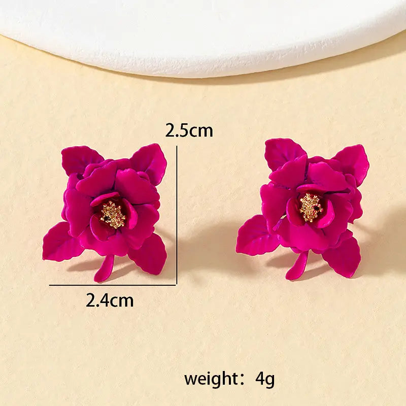 Royal Rosebud Studs