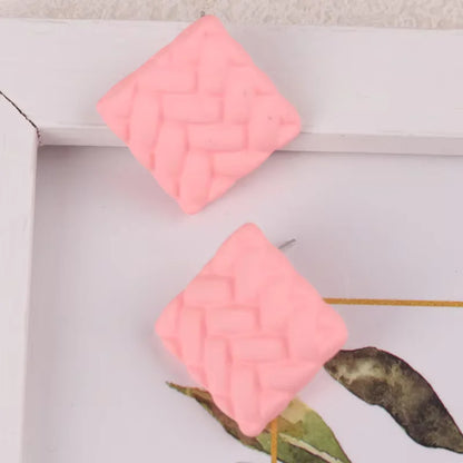 Sweater Squares Earrings