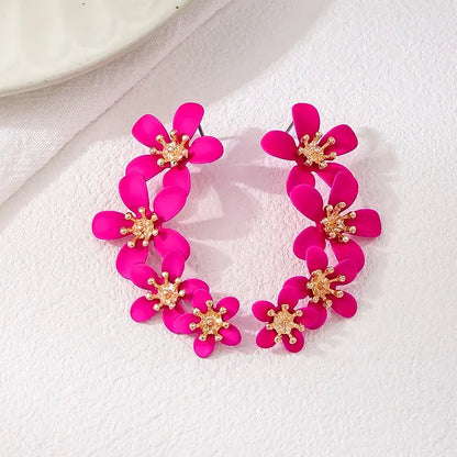 Pink Inferno Earrings