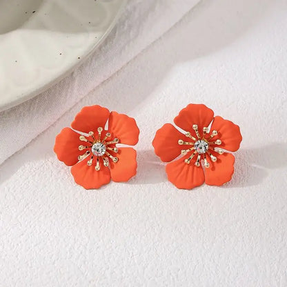 Tangerine Glow Earrings