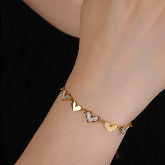 Golden Heart Symphony Bracelet/Anklet