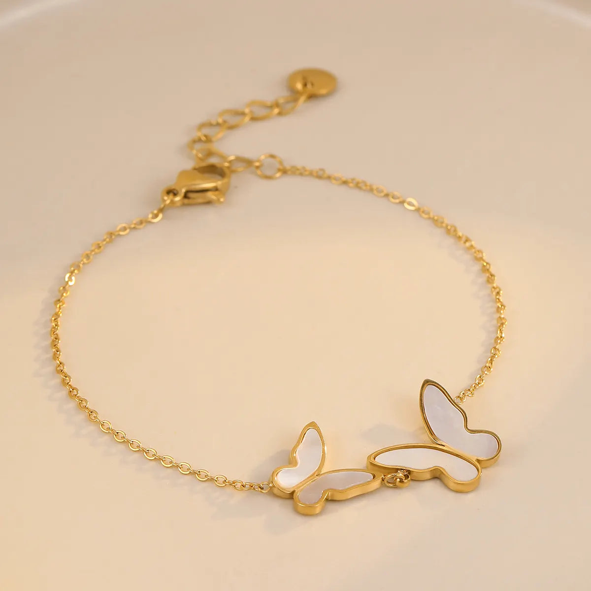 Pearl Butterfly Anklet