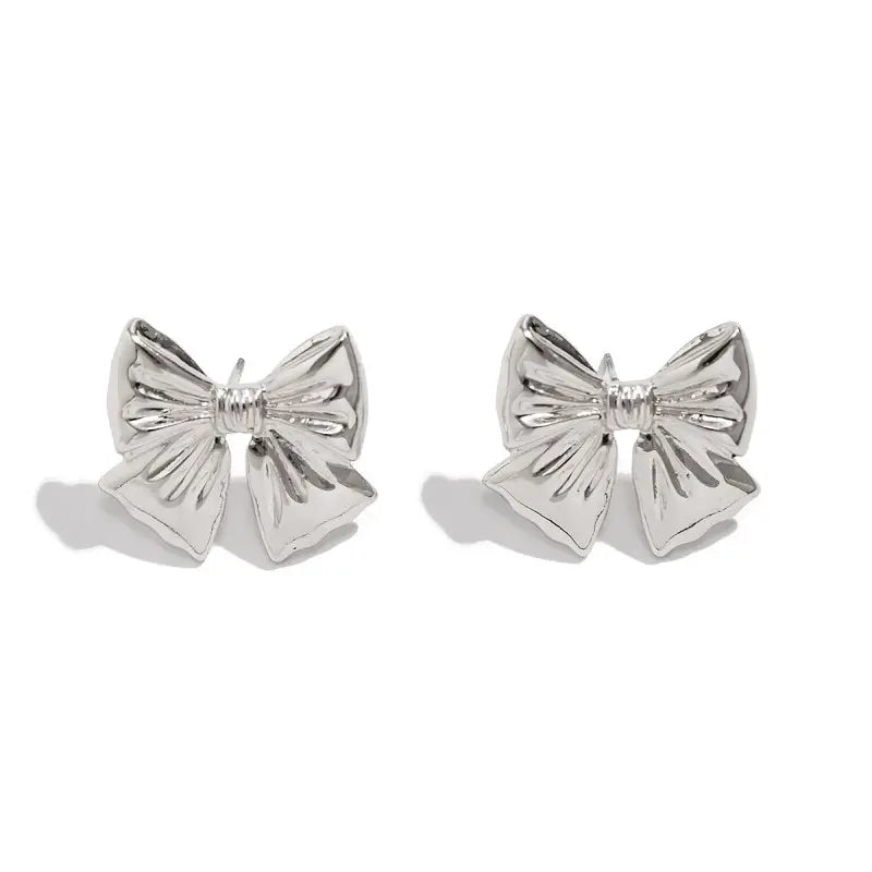 Moonlit Bow Earrings