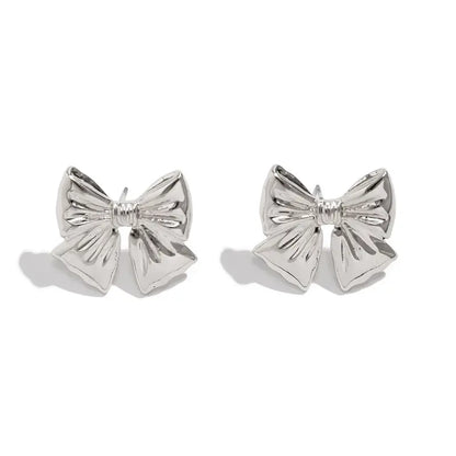 Moonlit Bow Earrings