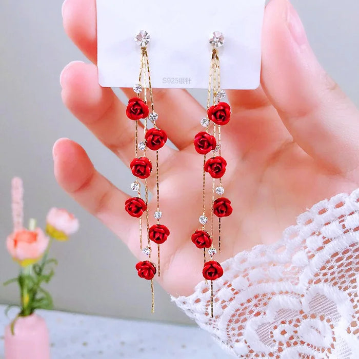 Roses of Passion Earrings