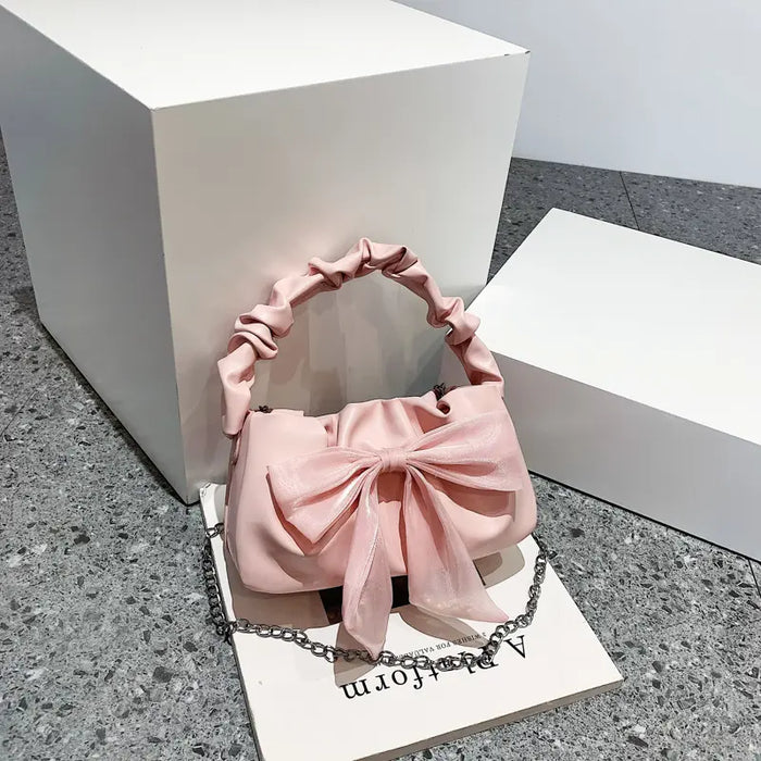 Blush Bow Enchantment Handbag