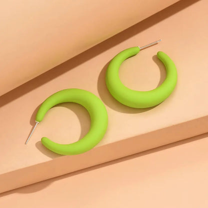 Lunar Loops Hoops Earrings