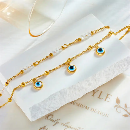 Evil Eye Charm Accessory (Bracelet/Anklet)