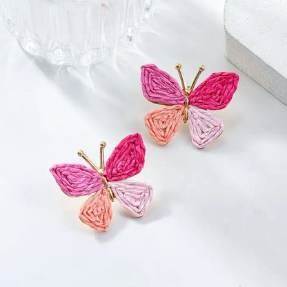 Rainbow Flutter Earrings
