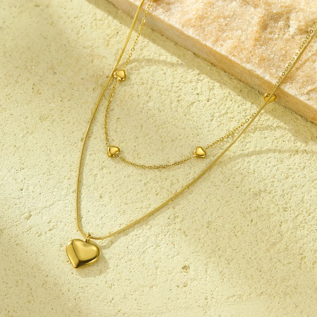 Heartline Layered Necklace