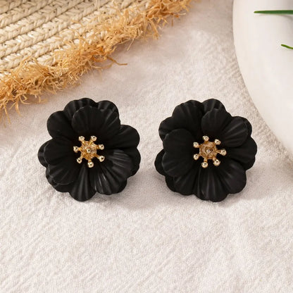 Charcoal Charm Earrings