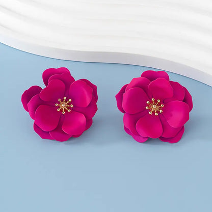 Mystic Bloom Stud Earrings