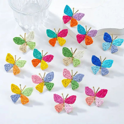 Rainbow Flutter Earrings
