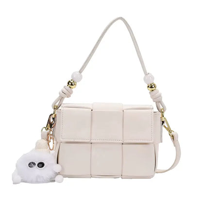 Ivory Woven Bag