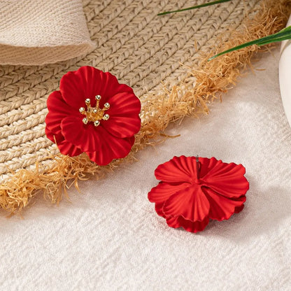 Rosette Ember Earrings