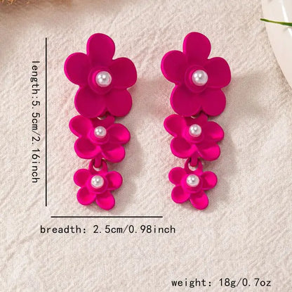 Fuchsia Trail Earrings