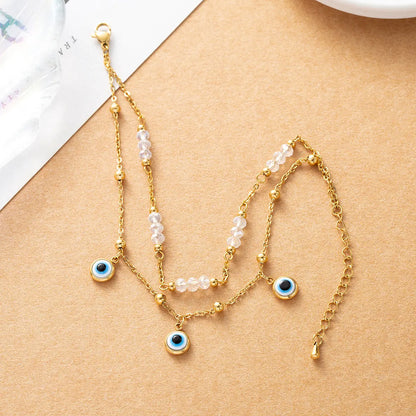 Evil Eye Charm Accessory (Bracelet/Anklet)