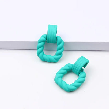 Twist Hoops Earrings