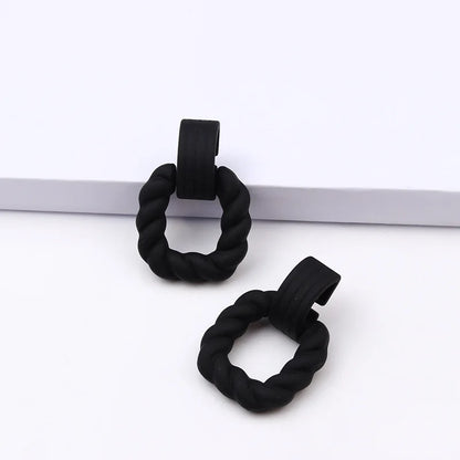 Twist Hoops Earrings