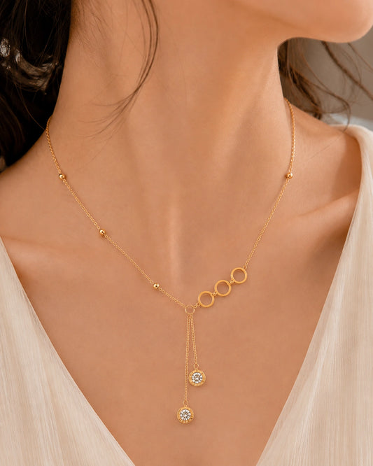 Golden Roman Elegance Necklace
