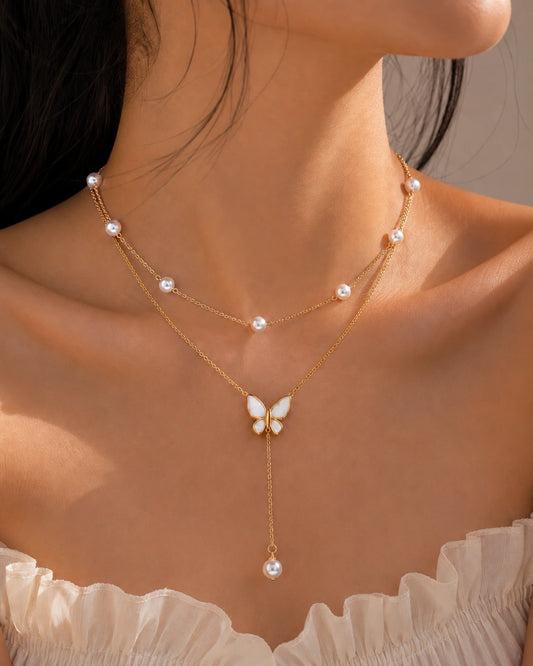 Butterfly Gleam Necklace