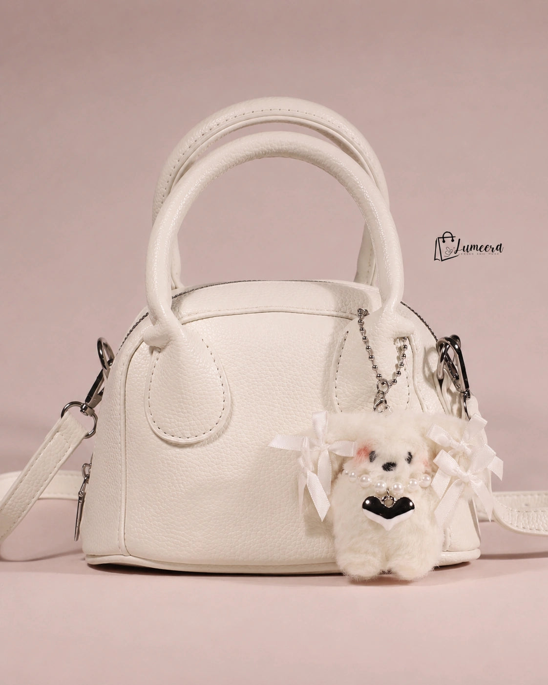 Ivory Charm Hand Bag