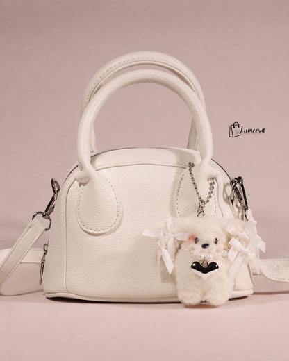 Rosette Charm Hand Bag