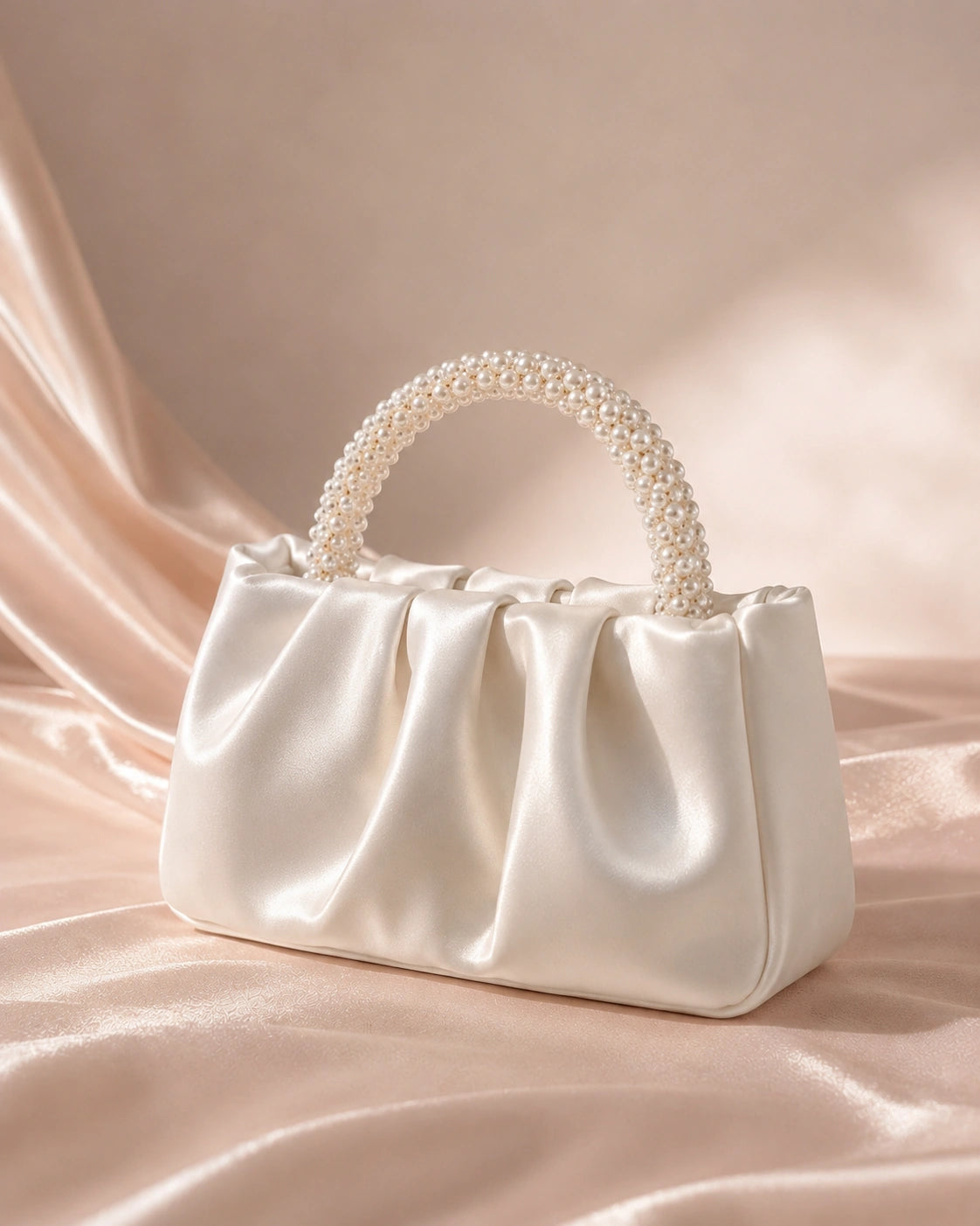 Luminous Pearl Gather Bag