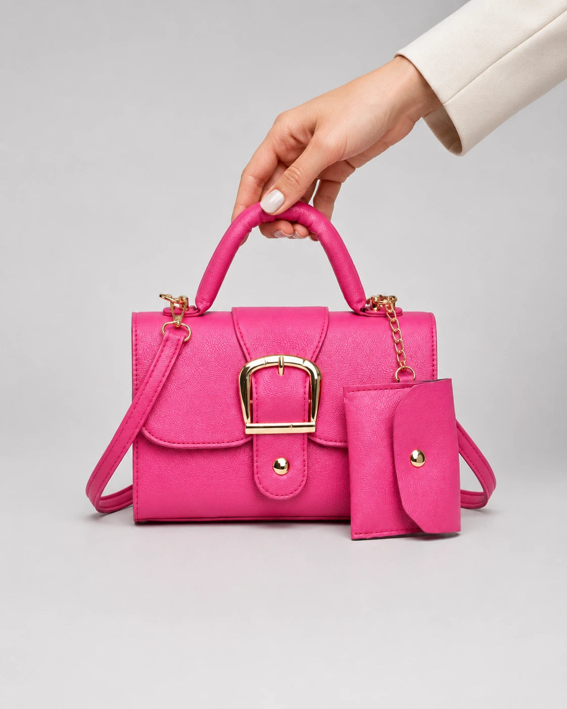 Candy Buckle Hand Bag