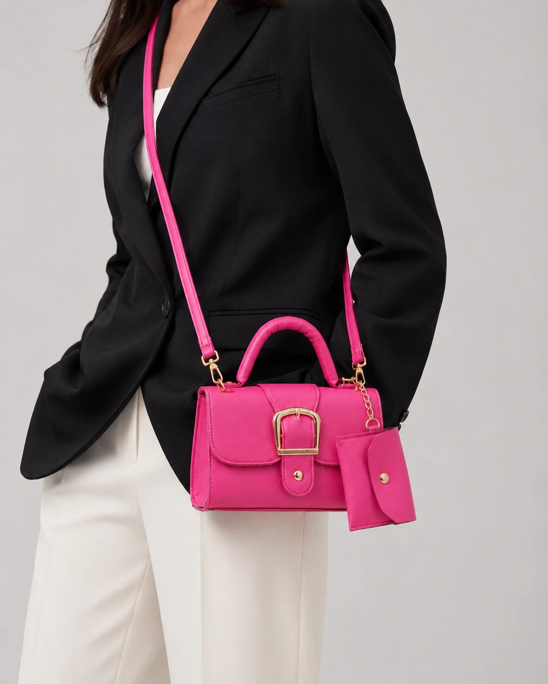 Candy Buckle Hand Bag