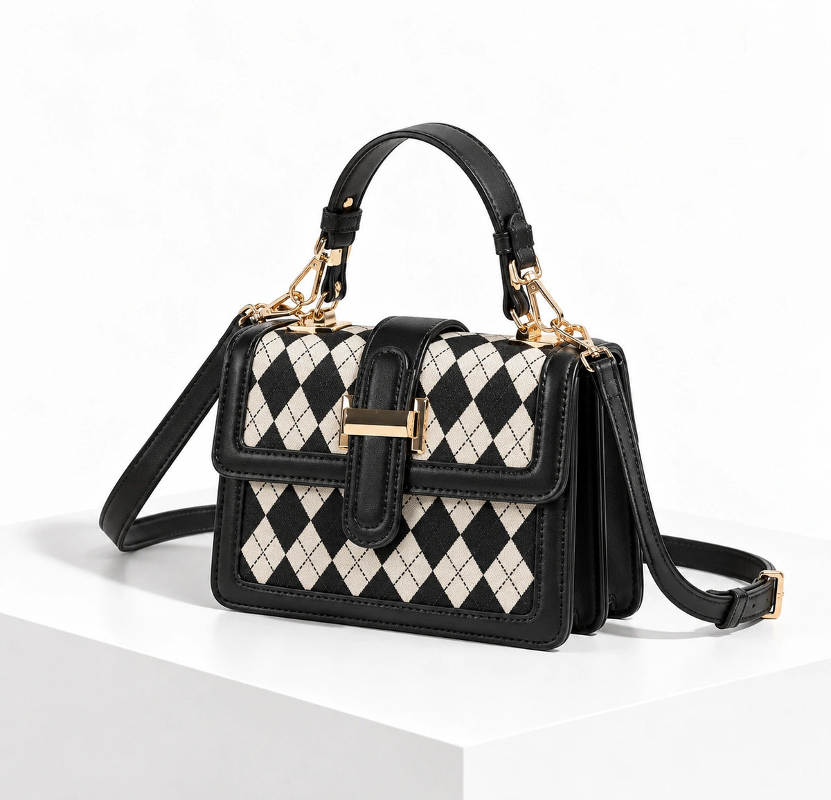 Monochrome Majesty Bag